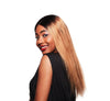 Ombre Brazilian Silky Straight Hair Wigs Pre Plucked with Baby Hair