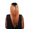 Ombre Brazilian Silky Straight Hair Wigs Pre Plucked with Baby Hair